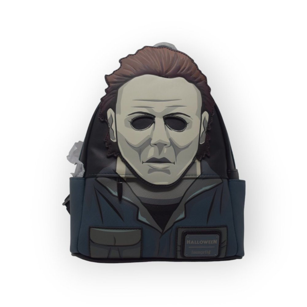 New Loungefly Michael Myers Halloween Glow-in-the-Dark Backpack Spirit Halloween - Picture 2 of 12